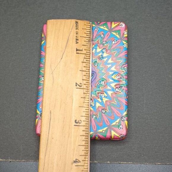 EVIL Eye of protection compact mirror case travel mandala looking glass - Picture 3 of 5